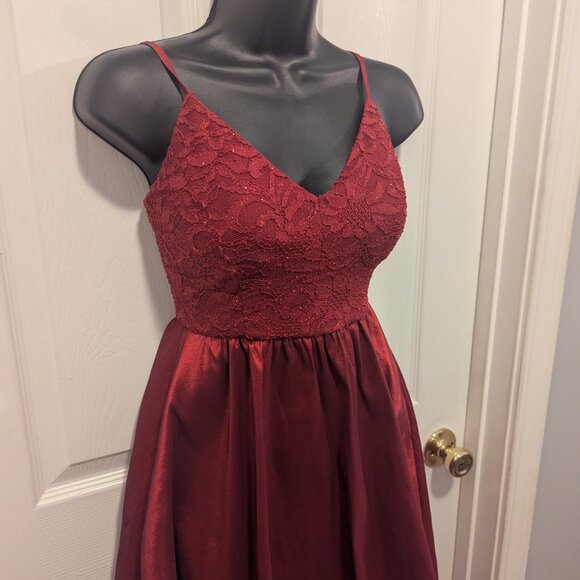 B Smart formal red dress - S - Picture 3 of 6